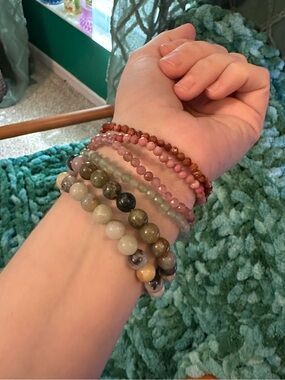 Crystal Bracelet Stack